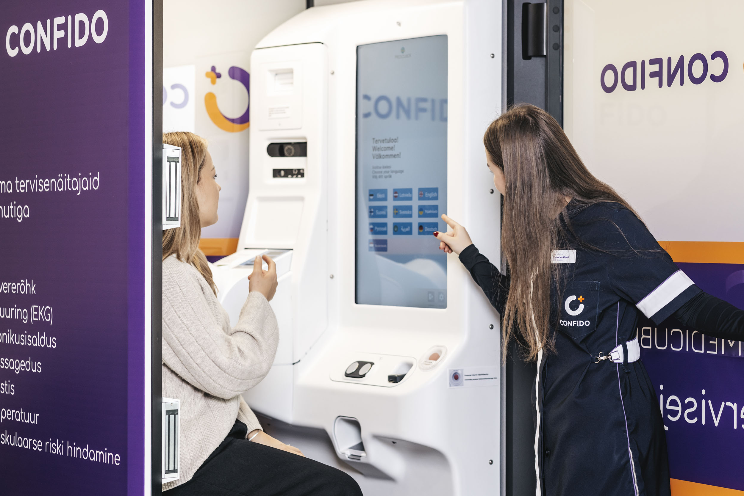The post Confido avas Eesti esimese e-tervisejaama, kus saab iseseisvalt ja kiirelt oma tervisenäitajaid mõõta appeared first on Confido Meditsiinikeskus.